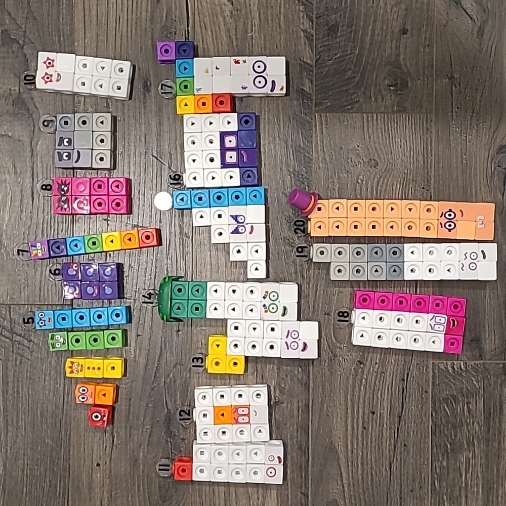 Numberblocks 1-20